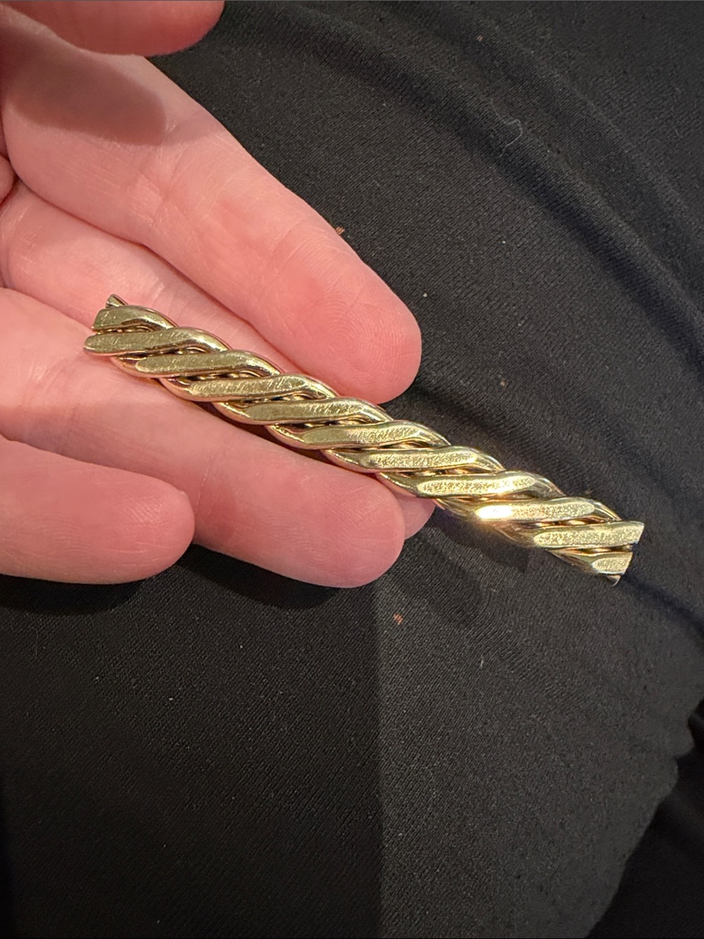 Beautiful Vtg Tie Clip